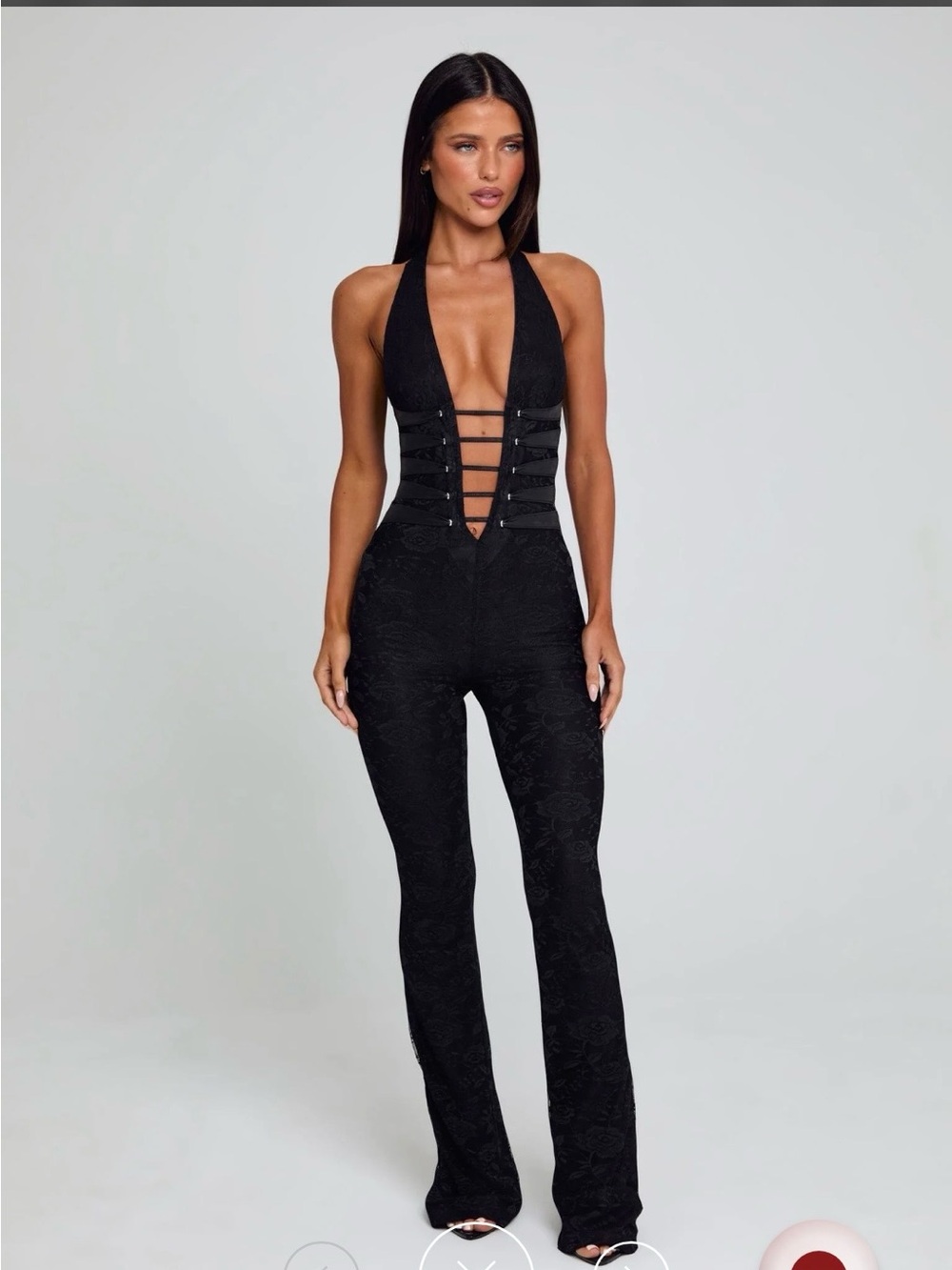 NWT Outcast Brand Sawyer Lace Jumpsuit